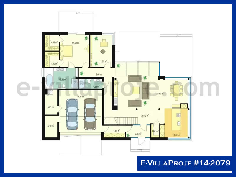 Ev Villa Proje #14 - 2079 Galeri Görseli 2