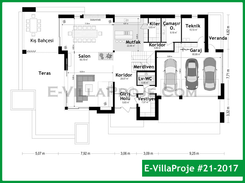 Ev Villa Proje #21 - 2017 Galeri Görseli 2