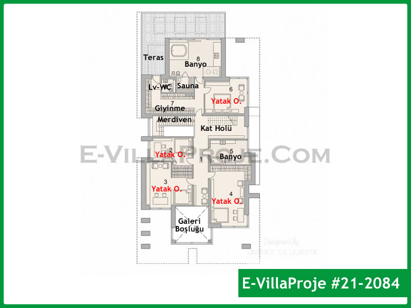 Ev Villa Proje #21 - 2084 Galeri Görseli 3