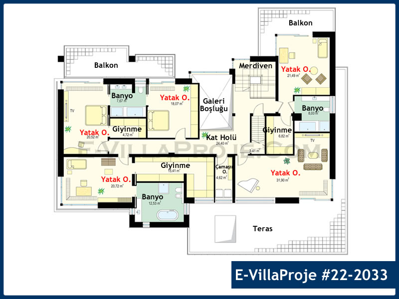 Ev Villa Proje #22 - 2033 Galeri Görseli 3