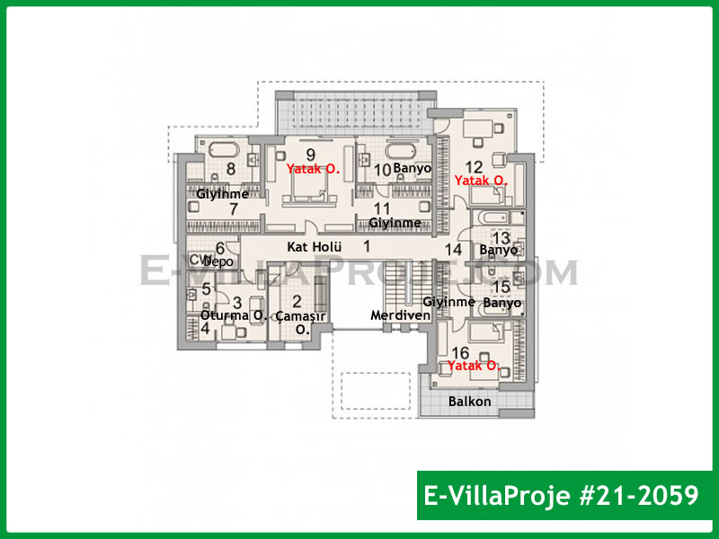 Ev Villa Proje #21 - 2059 Galeri Görseli 3