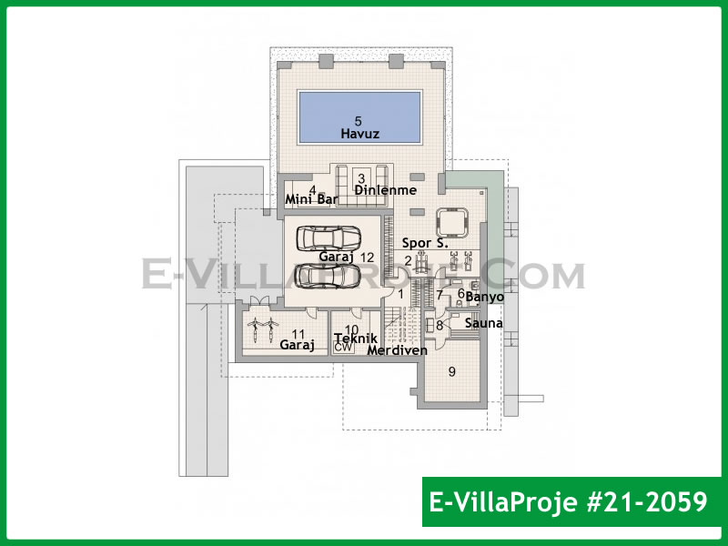 Ev Villa Proje #21 - 2059 Galeri Görseli 4