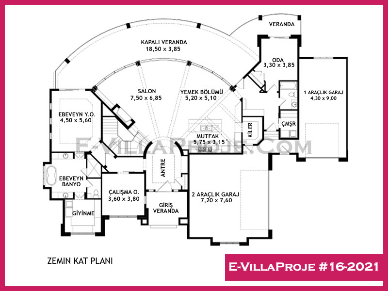 Ev Villa Proje #16 - 2021 Galeri Görseli 2