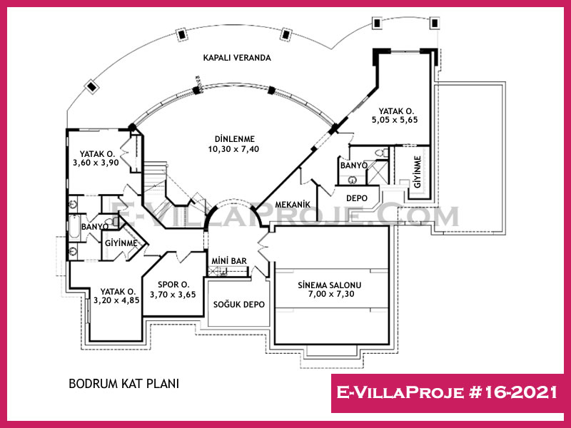 Ev Villa Proje #16 - 2021 Galeri Görseli 3