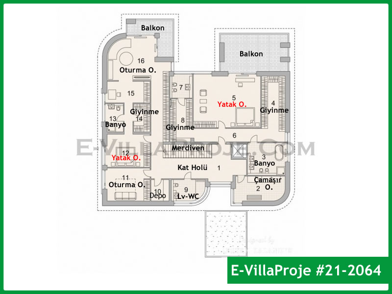 Ev Villa Proje #21 - 2064 Galeri Görseli 3