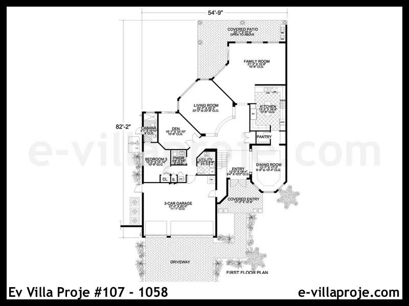 Ev Villa Proje #107 - 1058 Galeri Görseli 2