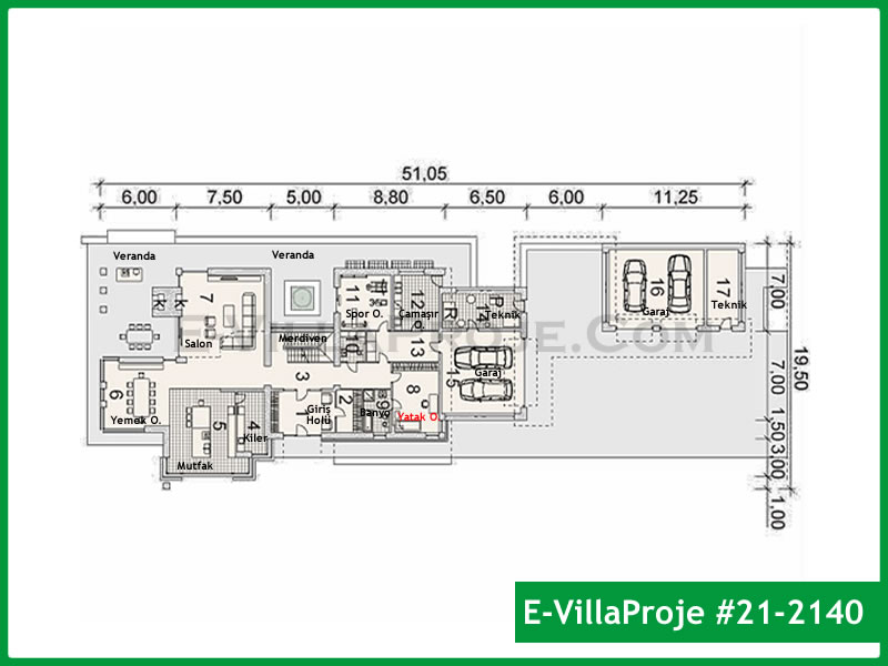 Ev Villa Proje #21 - 2140 Galeri Görseli 2