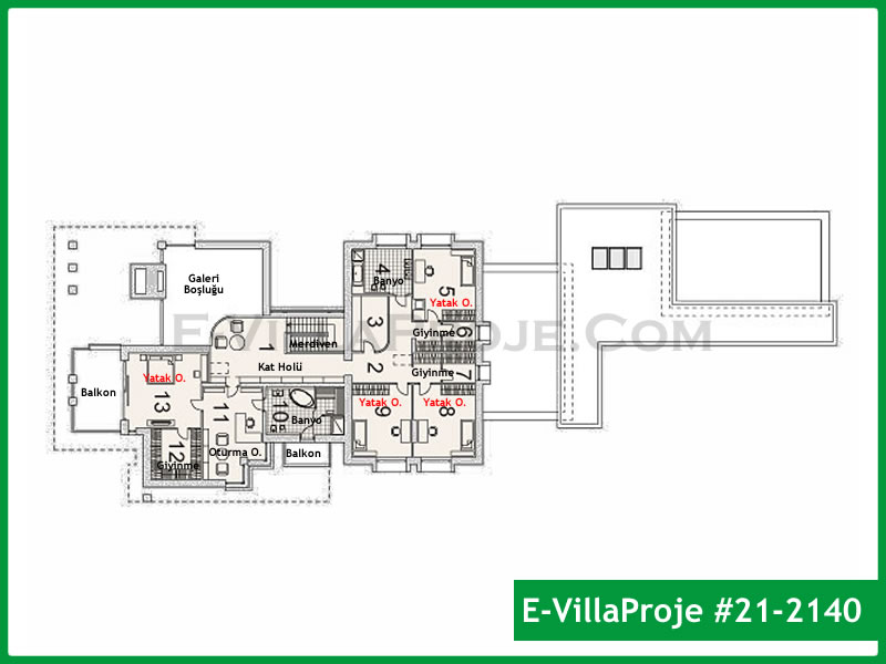 Ev Villa Proje #21 - 2140 Galeri Görseli 3