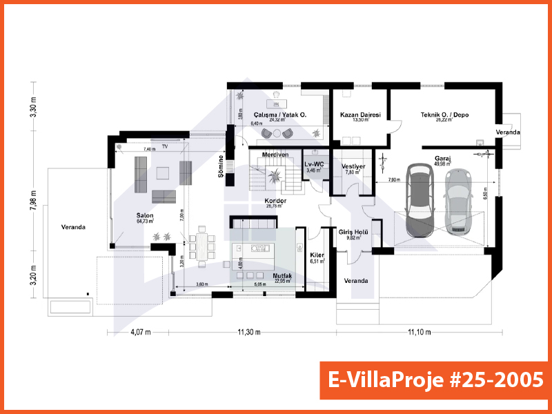 Ev Villa Proje #25 - 2005 Galeri Görseli 2