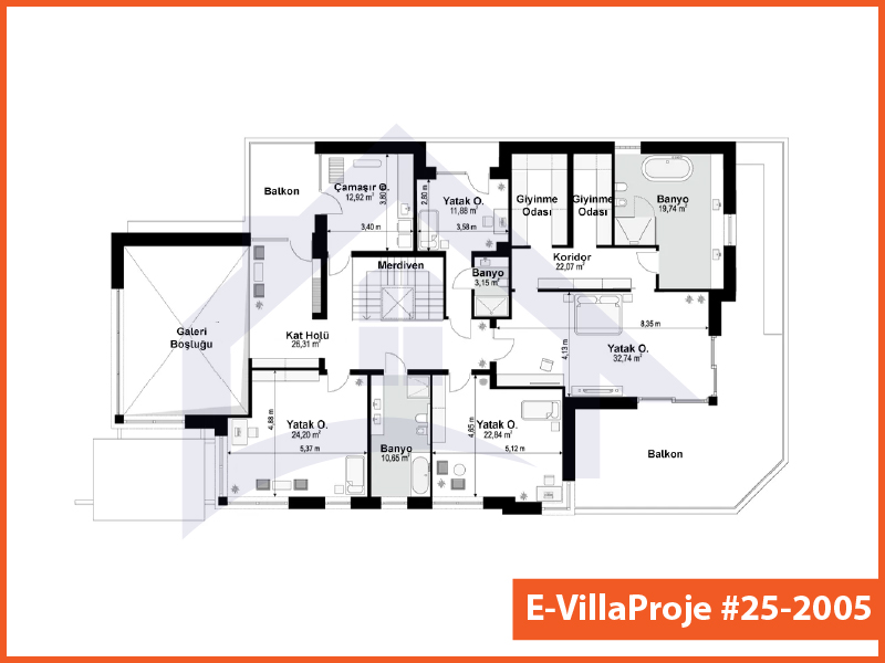Ev Villa Proje #25 - 2005 Galeri Görseli 3