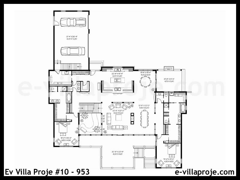Ev Villa Proje #10 - 953 Galeri Görseli 2