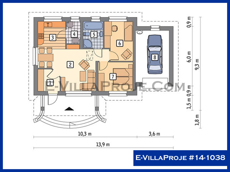 Ev Villa Proje #14 - 1038 Galeri Görseli 2