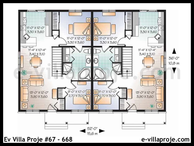 Ev Villa Proje #67 - 668 Galeri Görseli 2