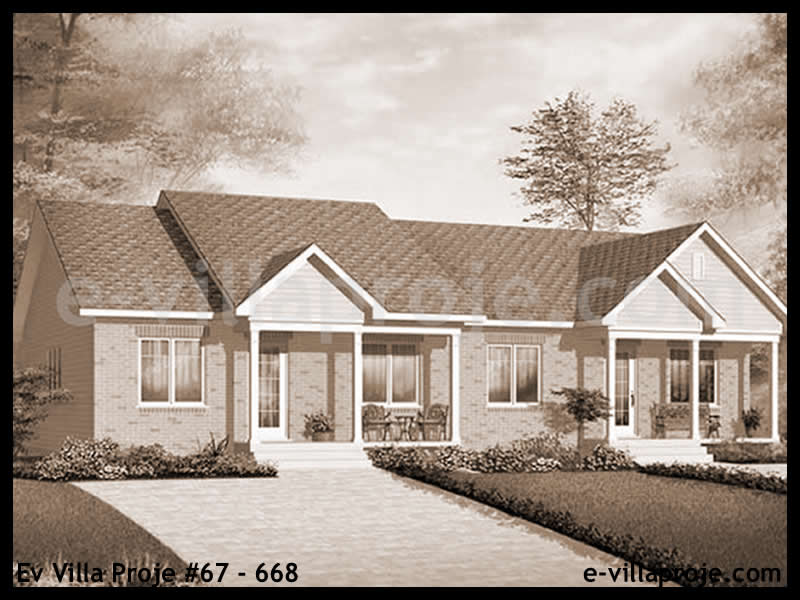Ev Villa Proje #67 - 668 Galeri Görseli 3