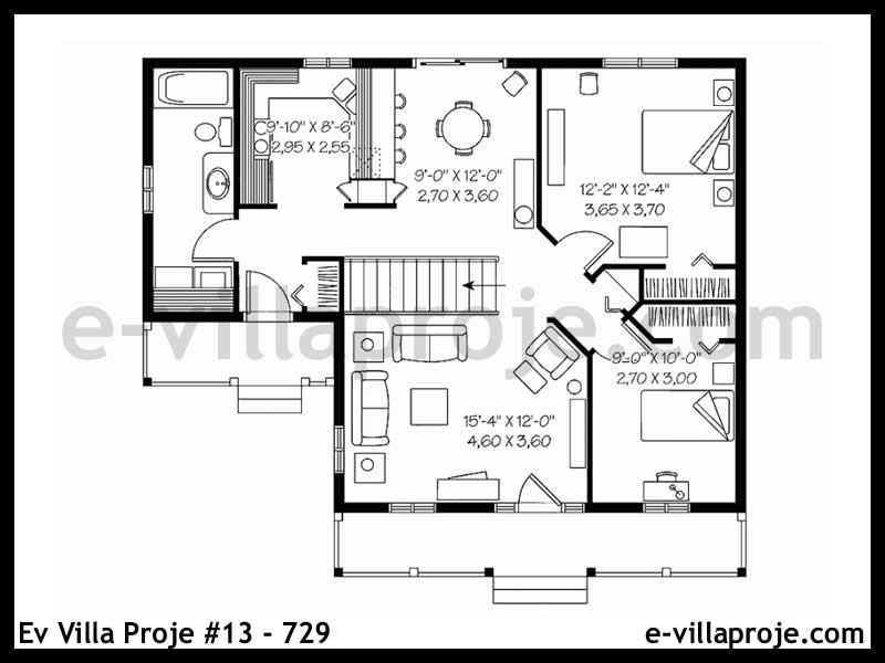 Ev Villa Proje #13 - 729 Galeri Görseli 2