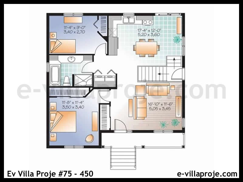 Ev Villa Proje #75 - 450 Galeri Görseli 2