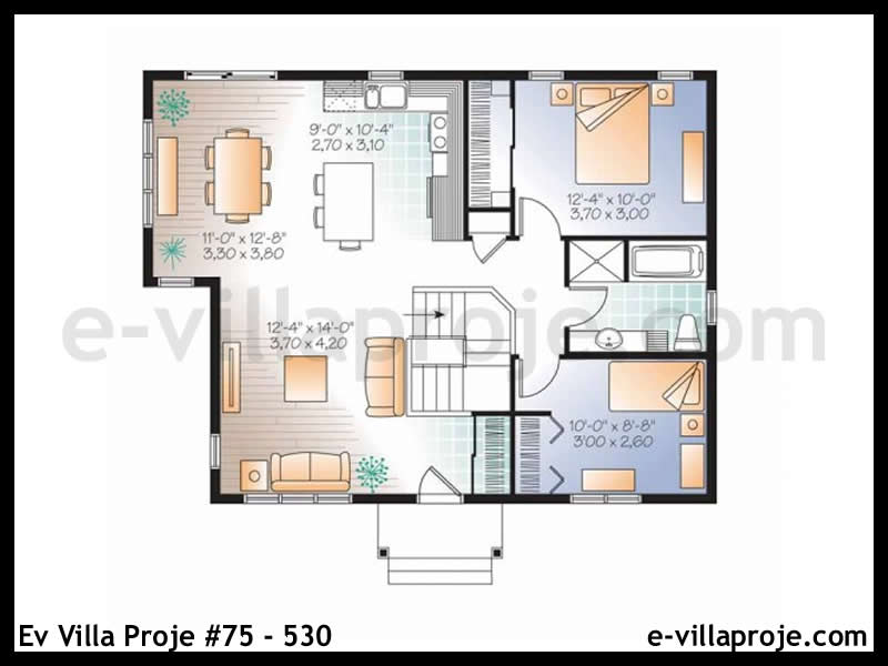 Ev Villa Proje #75 - 530 Galeri Görseli 2