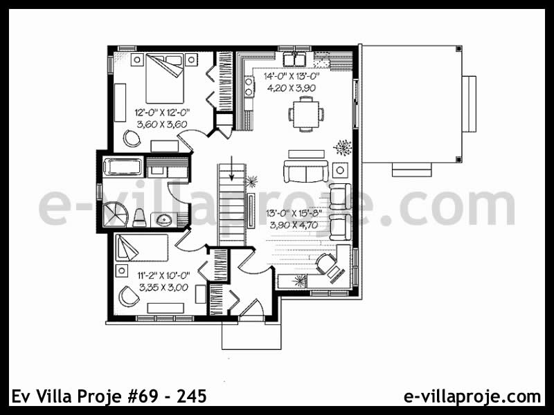 Ev Villa Proje #69 - 245 Galeri Görseli 2