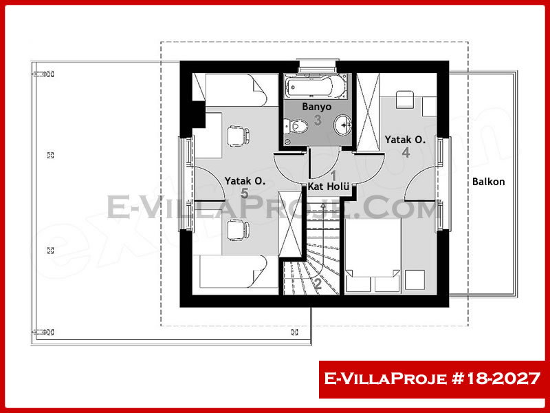 Ev Villa Proje #18 - 2027 Galeri Görseli 3