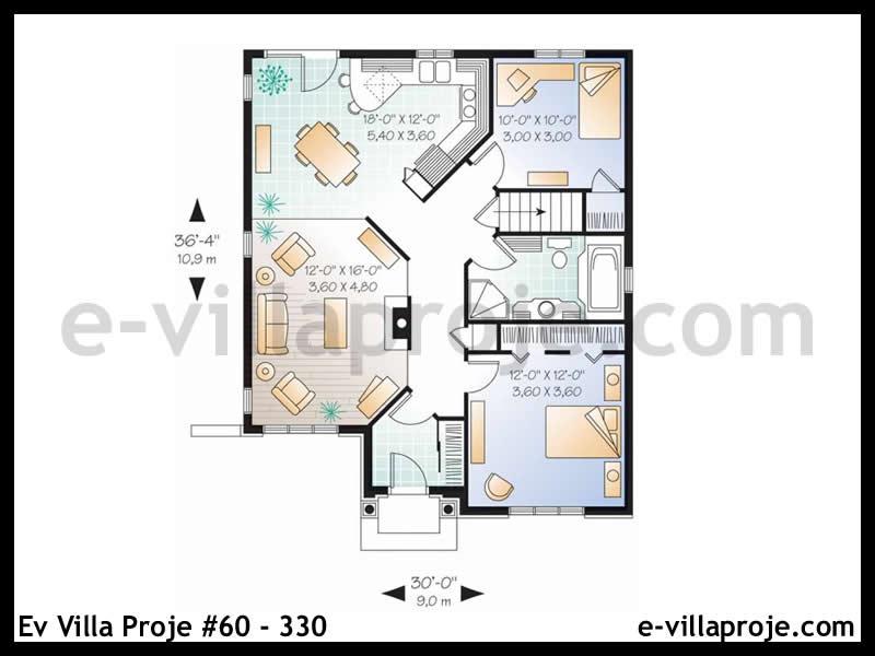 Ev Villa Proje #60 - 330 Galeri Görseli 2