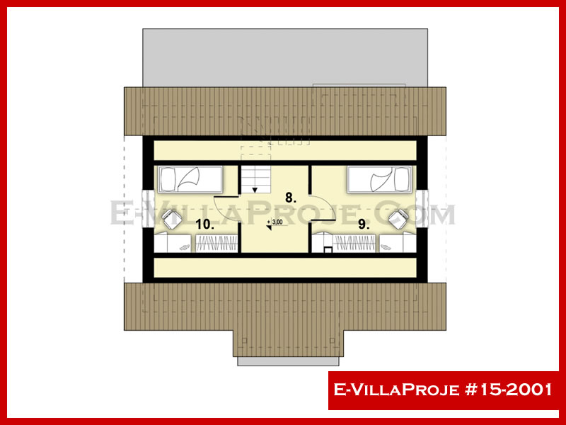 Ev Villa Proje #15 - 2001 Galeri Görseli 3