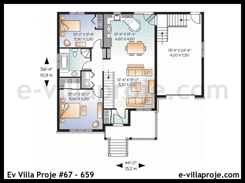 Ev Villa Proje #67 - 659 Galeri Görseli 2