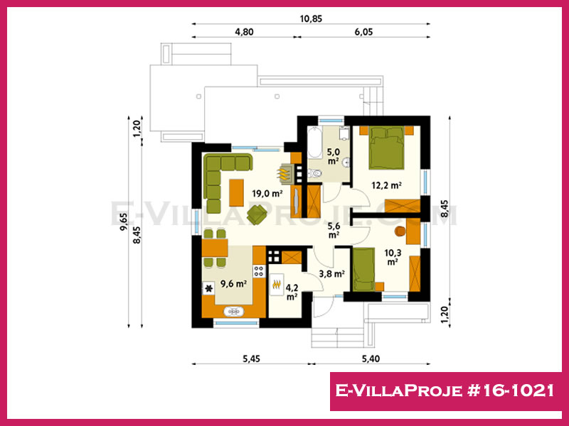 Ev Villa Proje #16 - 1021 Galeri Görseli 2