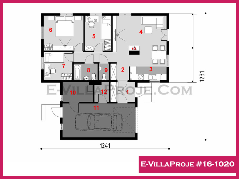 Ev Villa Proje #16 - 1020 Galeri Görseli 2