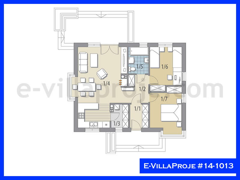 Ev Villa Proje #14 - 1013 Galeri Görseli 2