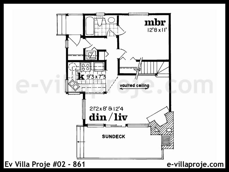 Ev Villa Proje #02 - 861 Galeri Görseli 2