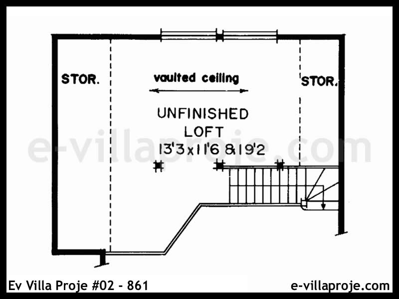 Ev Villa Proje #02 - 861 Galeri Görseli 3