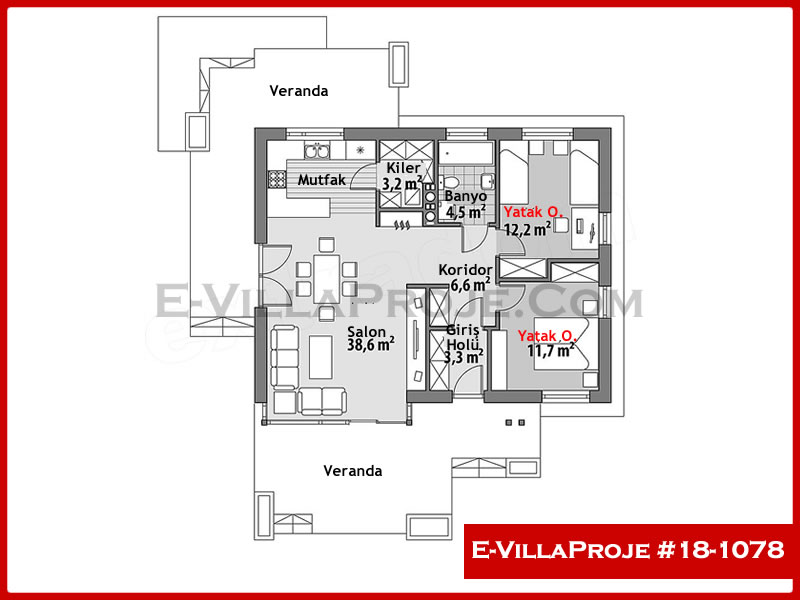 Ev Villa Proje #18 - 1078 Galeri Görseli 2